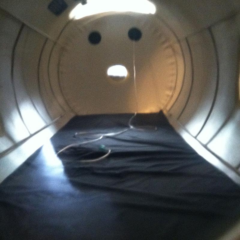 Hyperbaric Oxygen Chamber inside
